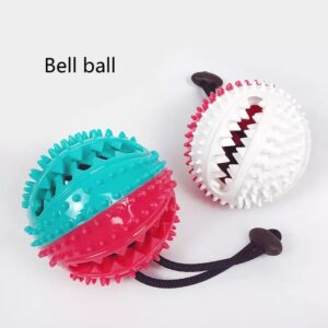 Juguete Dental Pelota con Cascabel para Perro - Imagen 2