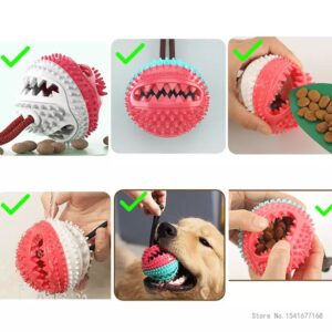 Juguete Dental Pelota con Cascabel para Perro - Imagen 3