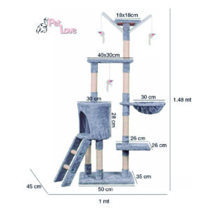 Rascador de Torre 5 Niveles - Imagen 5