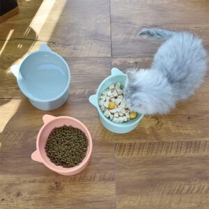 Plato alto para gatos de plastico - Imagen 6
