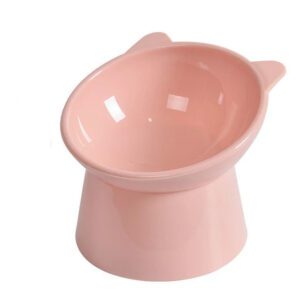 Plato alto para gatos de plastico - Imagen 3